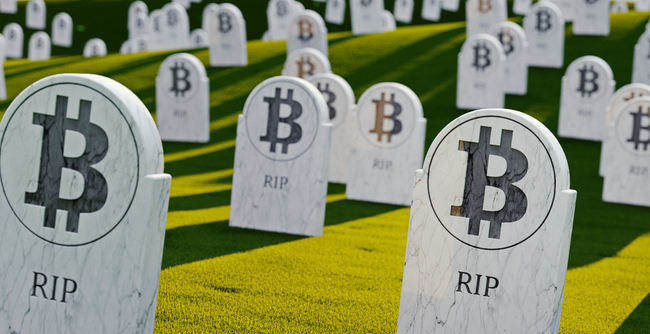 dead bitcoins