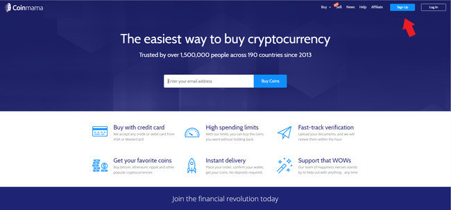 How To Buy Bitcoin Online With Coinmama In 2019 Coinmama - 