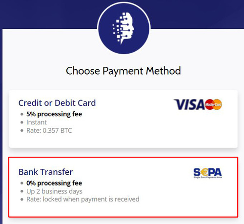 bank account details to buy bitcoin instantly